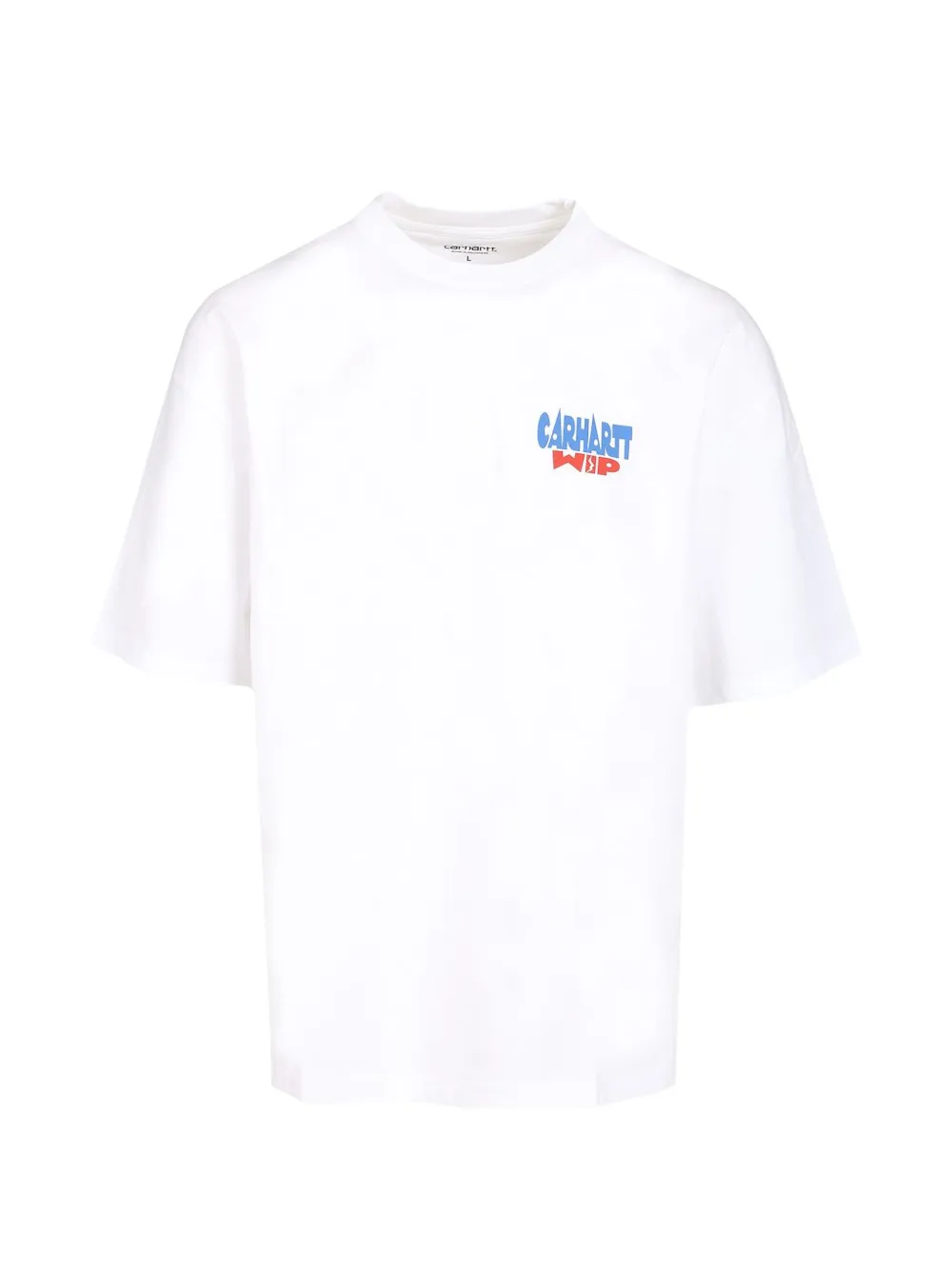 Carhartt WIP Luggage Label graphic-print cotton T-shirt - Bianco
