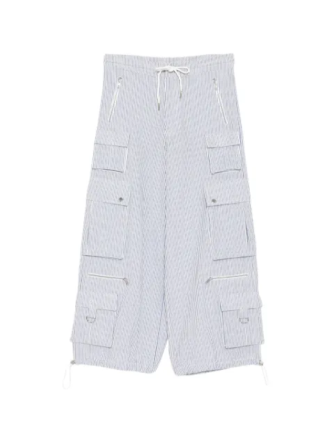 Cynthia Rowley Millie seersucker cargo pants