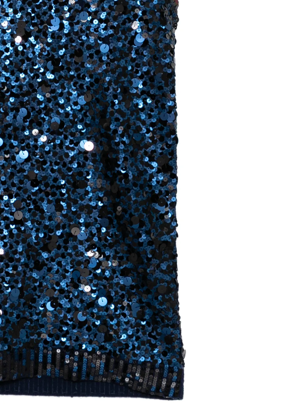 Cynthia Rowley Top verfraaid met pailletten Blauw