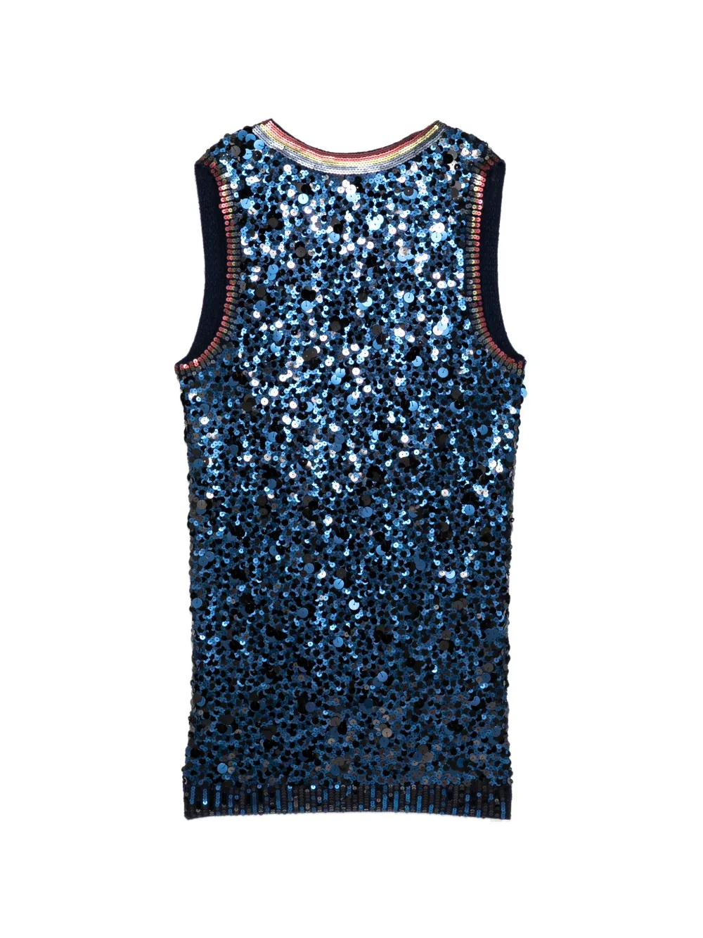 Cynthia Rowley Top verfraaid met pailletten Blauw