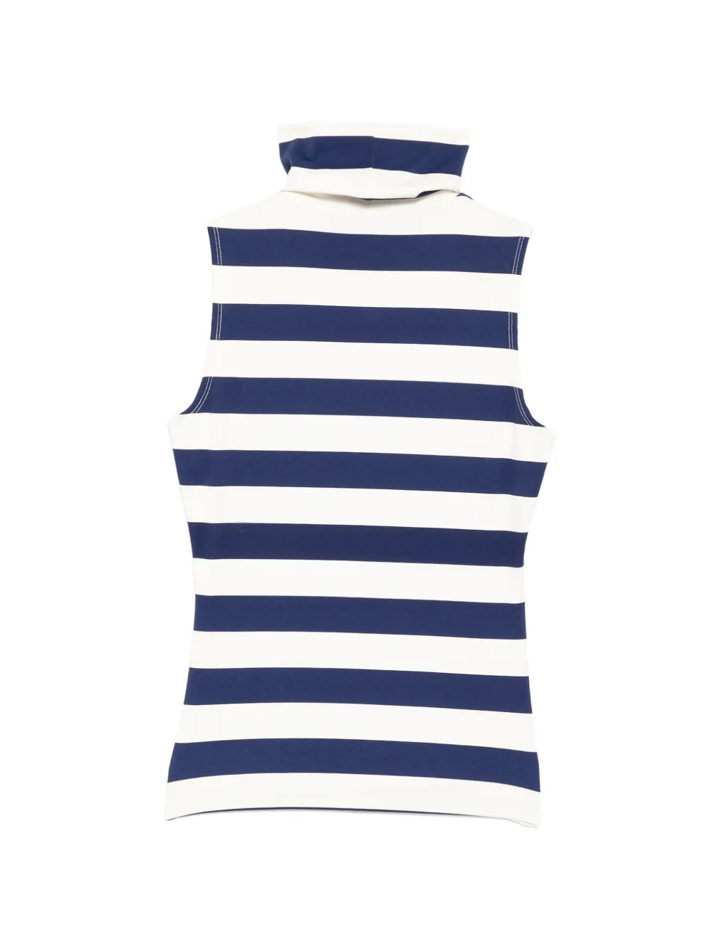Cynthia Rowley Mouwloze top met knopen Blauw