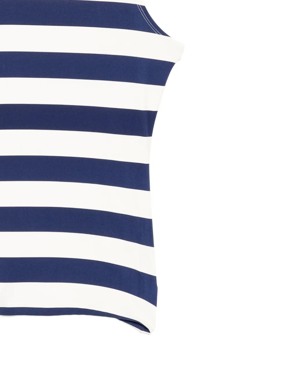 Cynthia Rowley Mouwloze top met knopen Blauw