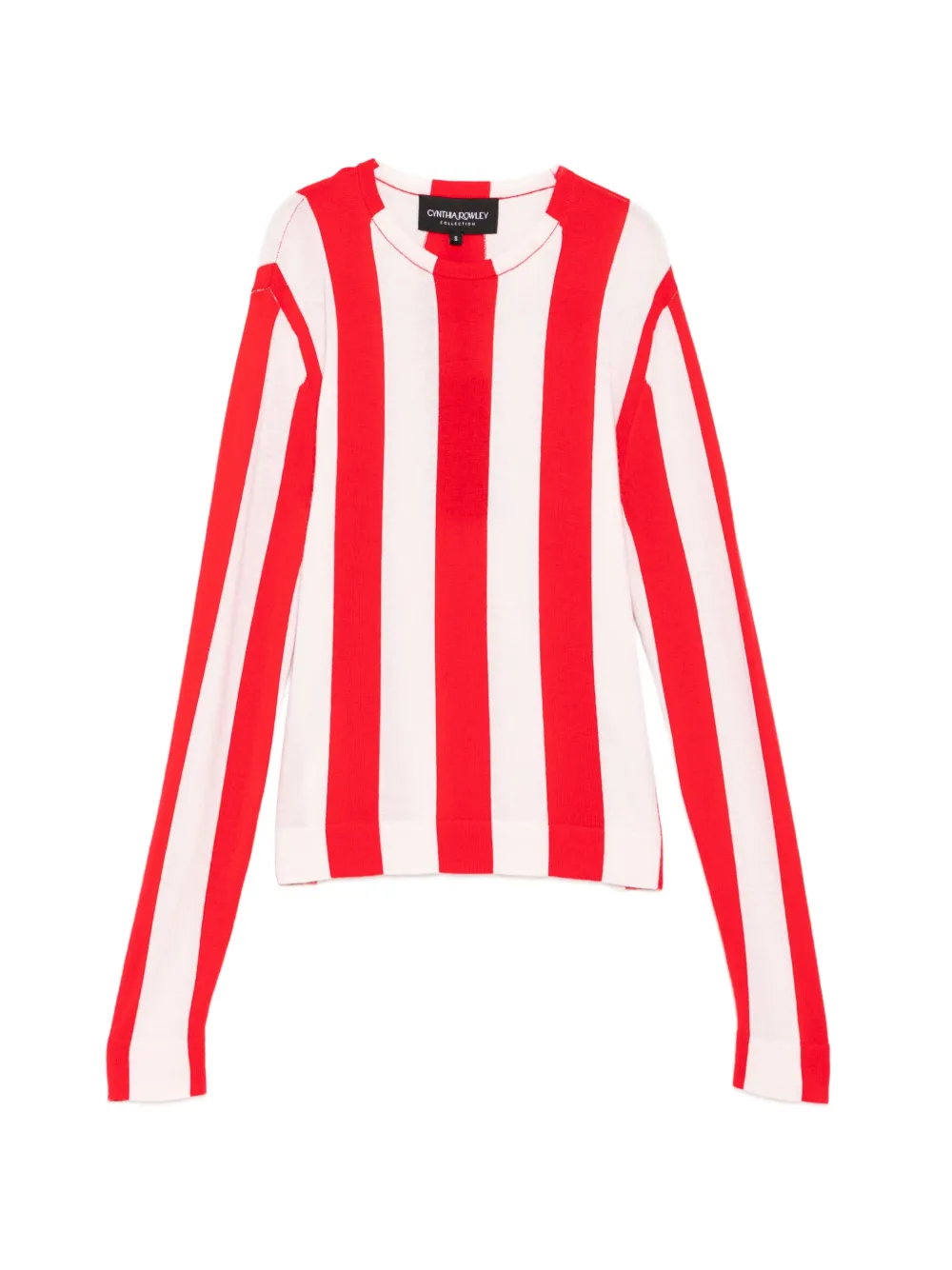 Cynthia Rowley sideline striped sweater - Rosso