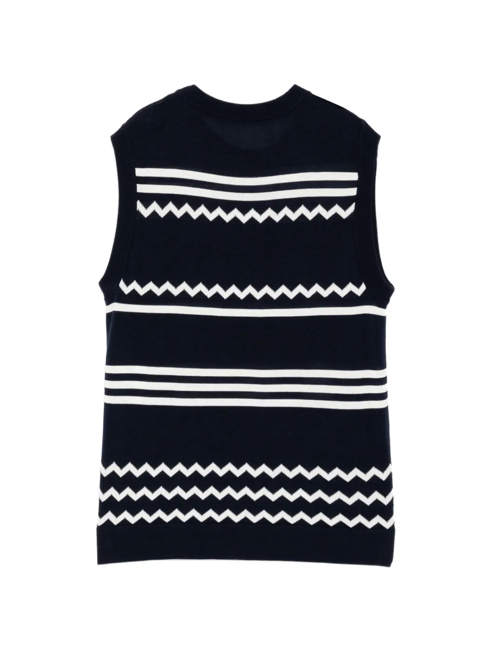 Cynthia Rowley Ziggy gebreide tanktop Blauw