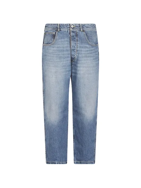 Maison Margiela buckle-detail straight-leg jeans