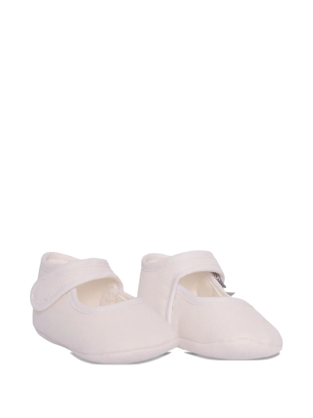 Paz Rodriguez Esencial touch-strap pre-walkers Wit