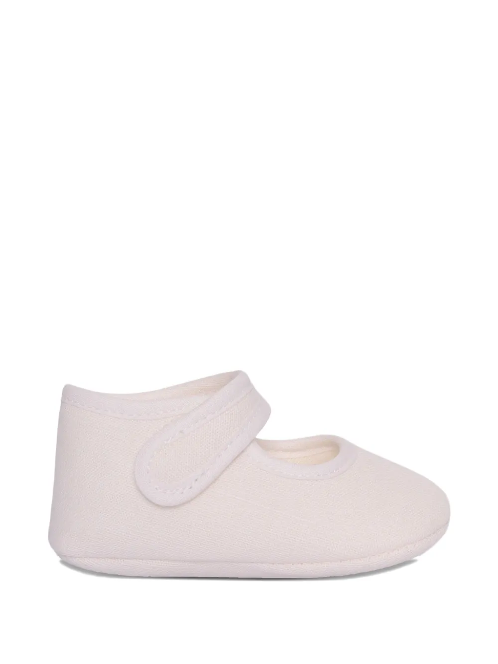 Paz Rodriguez Esencial touch-strap pre-walkers Wit