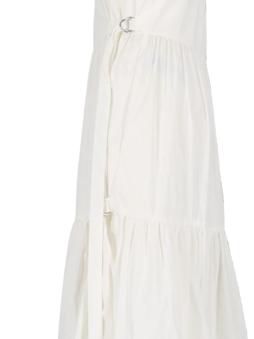 P.A.R.O.S.H. Gelaagde maxi-jurk Wit