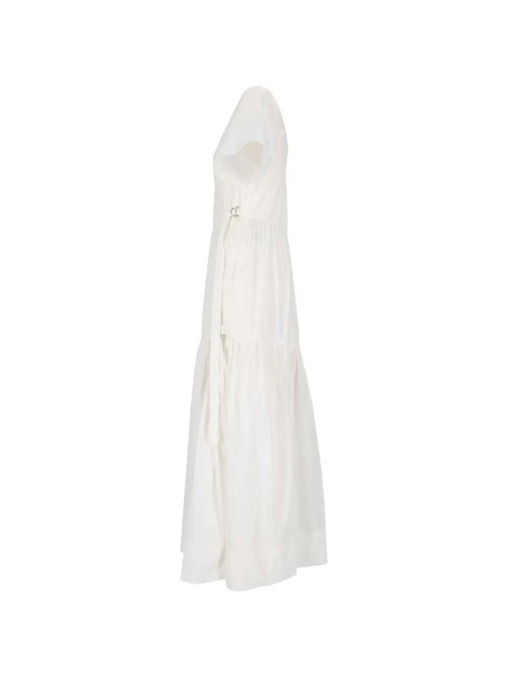 P.A.R.O.S.H. Gelaagde maxi-jurk Wit