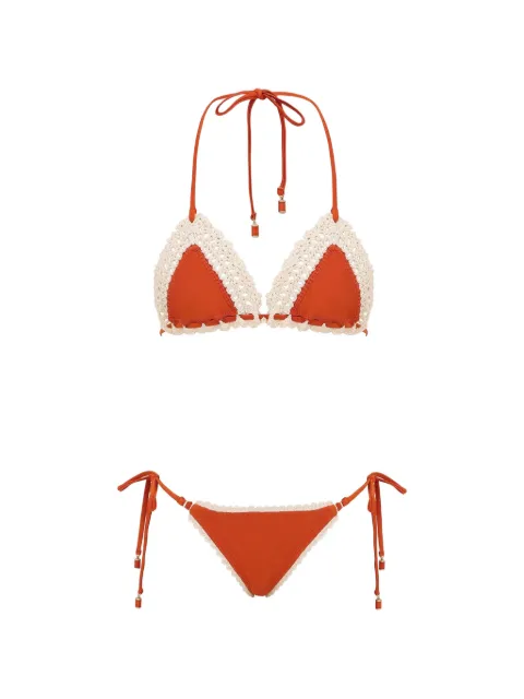 ZIMMERMANN Mahon crochet-trim bikini