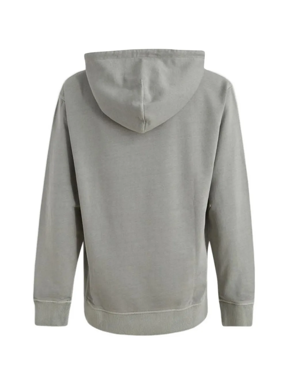 BOSS Hoodie met logoprint en buidelzak Grijs