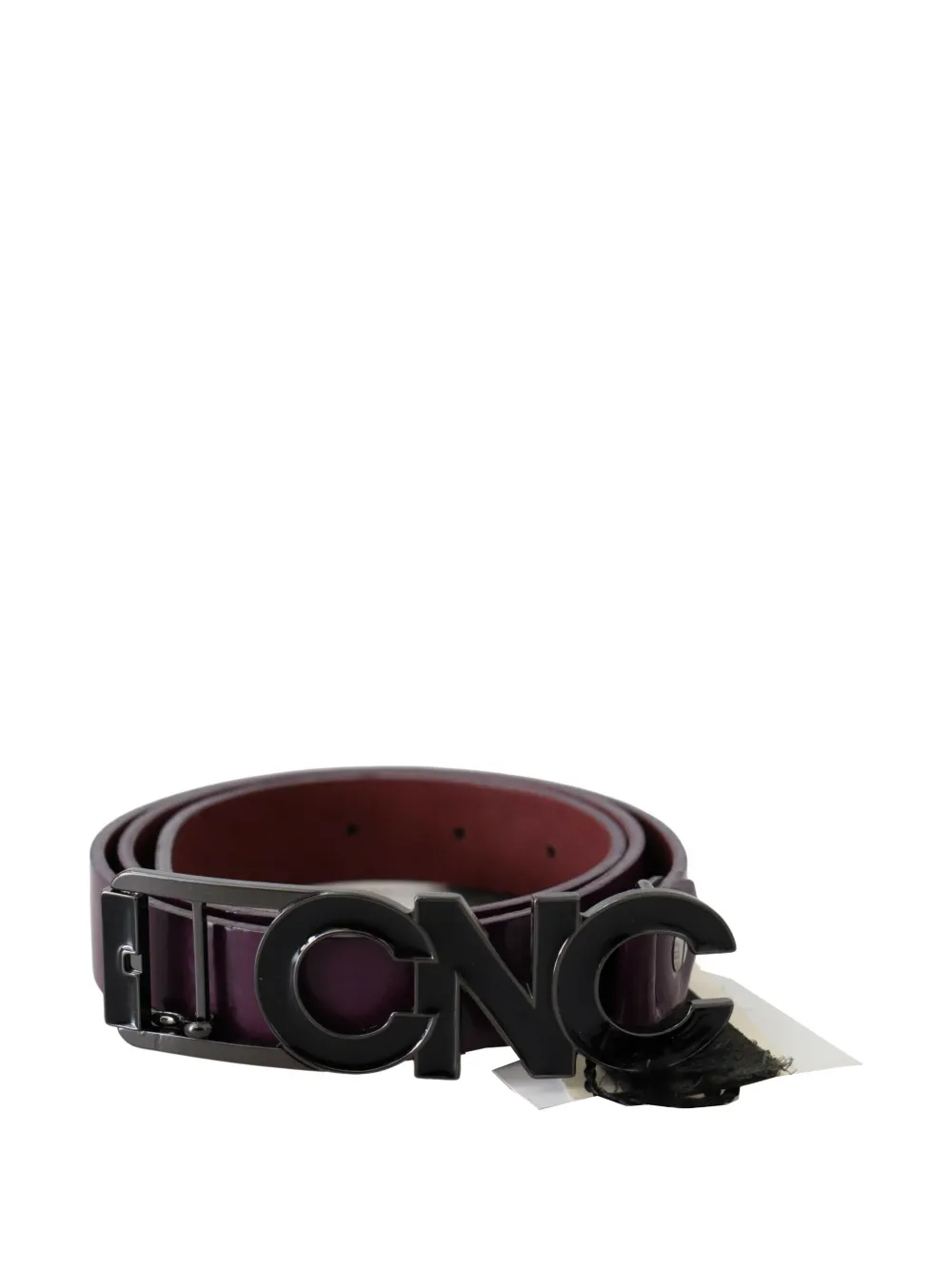 Costume National Leren riem Bruin