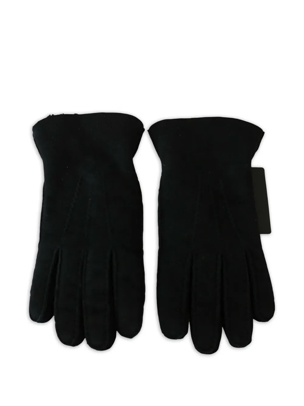 Dolce & Gabbana Suède handschoenen Zwart