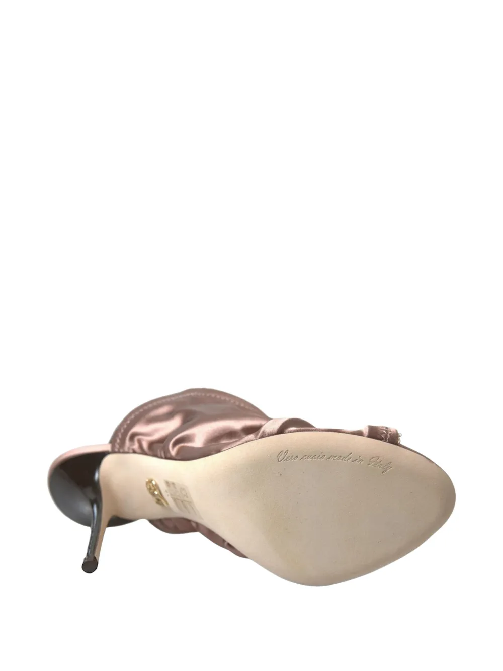 Dolce & Gabbana Gesmockte pumps in korset-stijl Beige