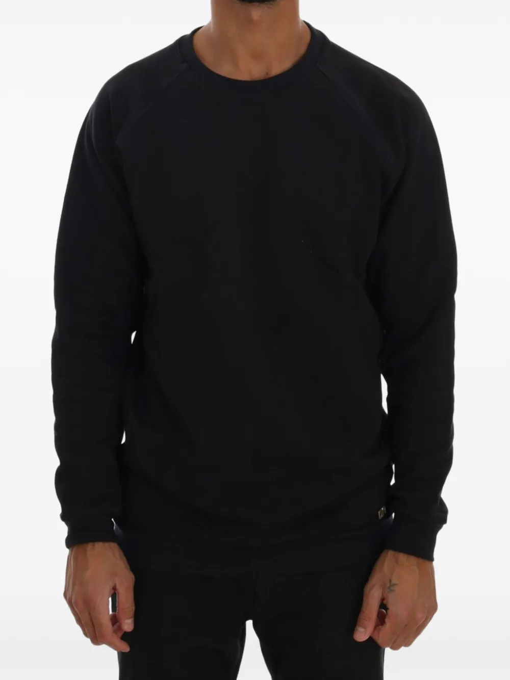 Daniele Alessandrini sweat à manches raglan - Noir Daniele Alessandrini sweat à manches raglan - Noir