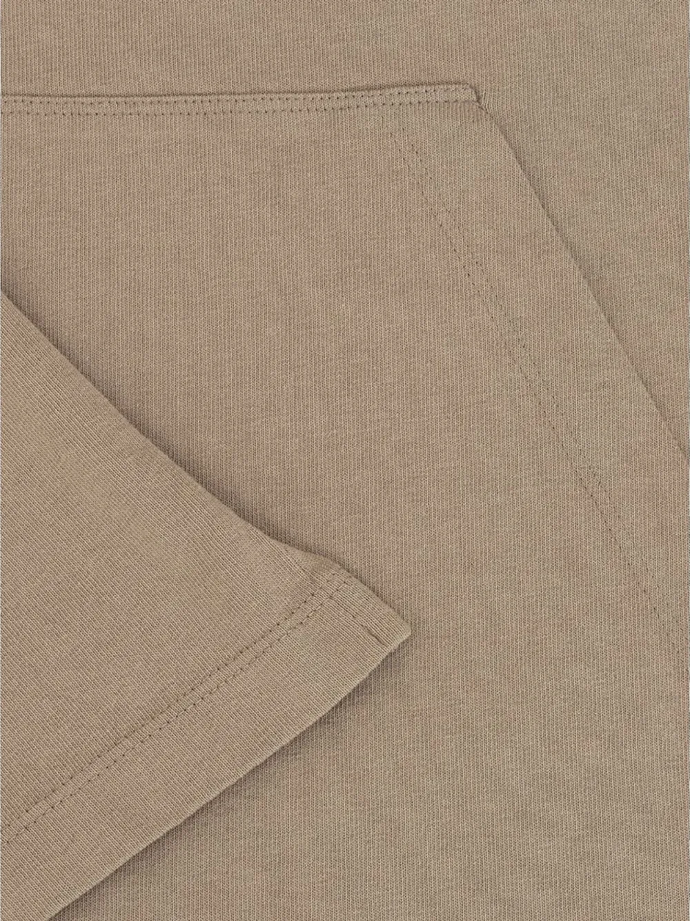 DSQUARED2 logo-print kangaroo-pocket T-shirt Beige