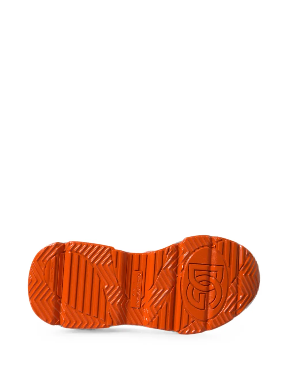 Dolce & Gabbana Portofino chunky high-top sneakers Oranje