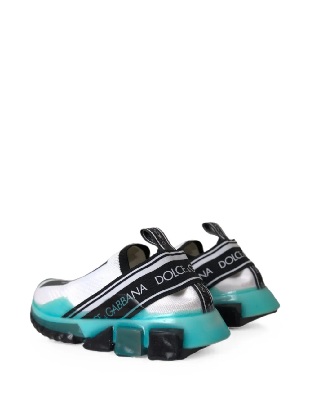 Dolce & Gabbana Sorrento sneakers met logoprint Wit