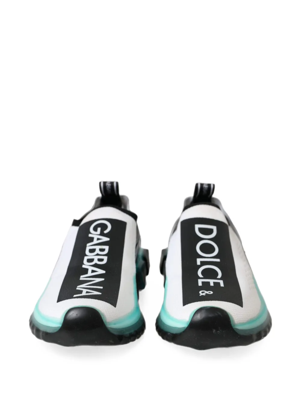 Dolce & Gabbana Sorrento sneakers met logoprint Wit