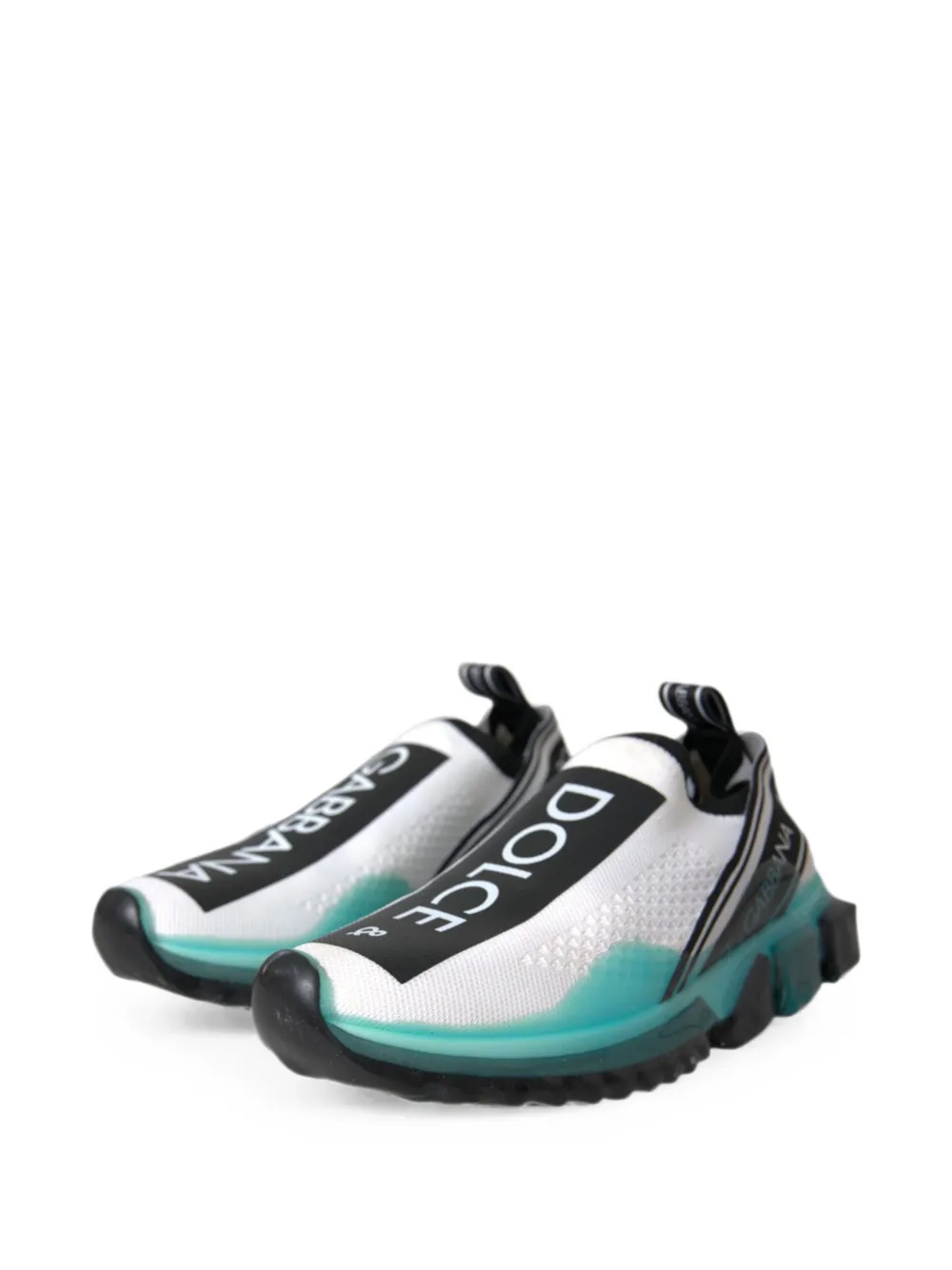 Dolce & Gabbana Sorrento sneakers met logoprint Wit