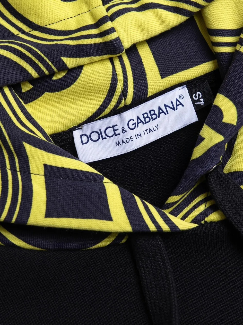 Dolce & Gabbana Hoodie met logoprint Zwart