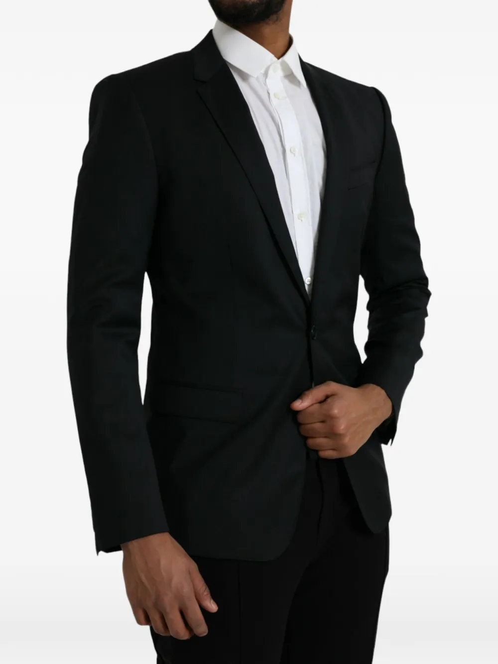 Dolce & Gabbana Martini wollen blazer Zwart