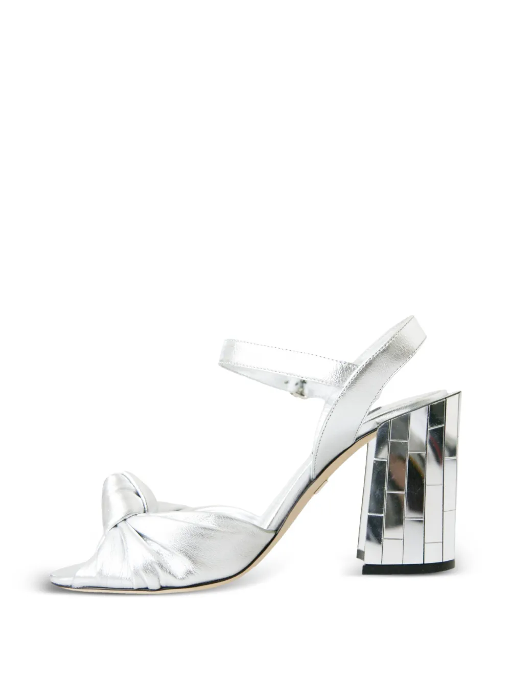 Dolce & Gabbana Metallic sandalen Zilver