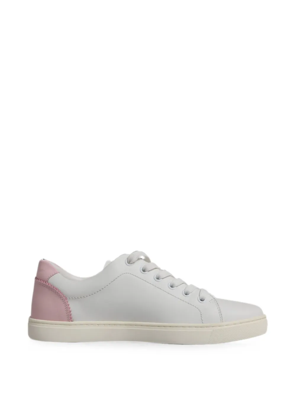 Dolce & Gabbana Sneakers mit Logo-Patch - Weiß