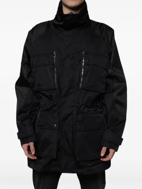 Dolce & Gabbana multi-pocket high-neck parka
