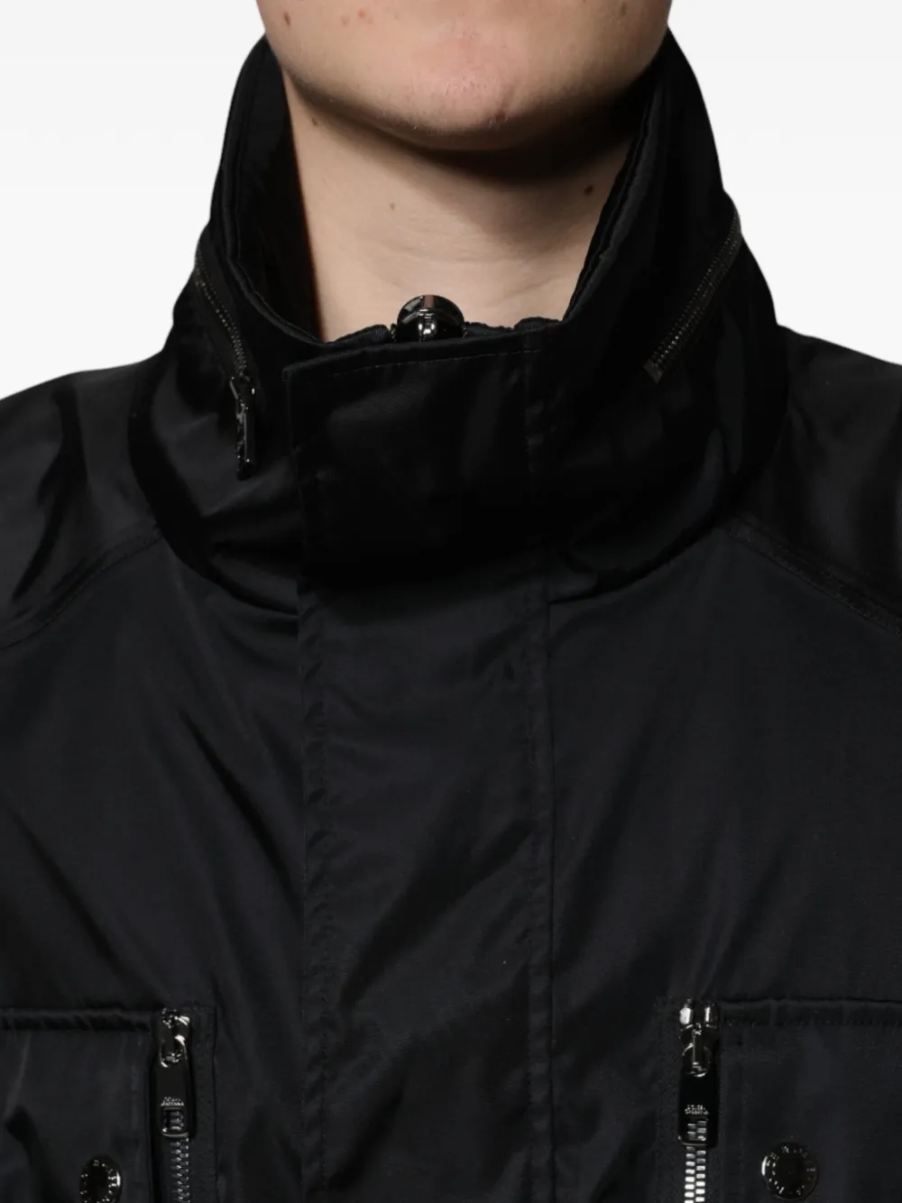 Dolce & Gabbana Parka met meerdere zakken Zwart