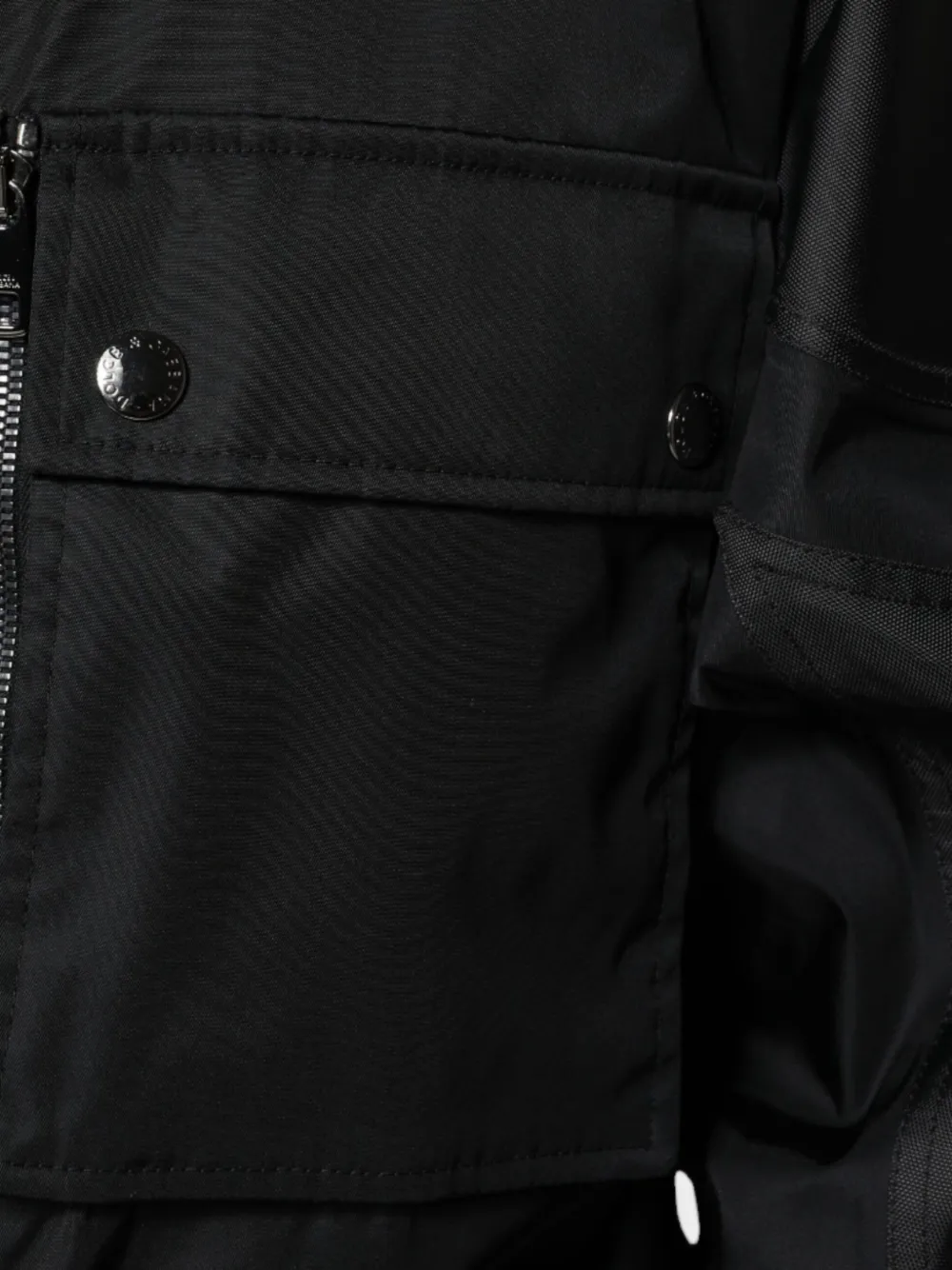 Dolce & Gabbana Parka met meerdere zakken Zwart