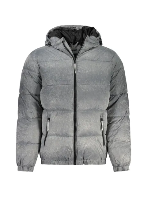 GUESS USA reflective quilted puffer jacket