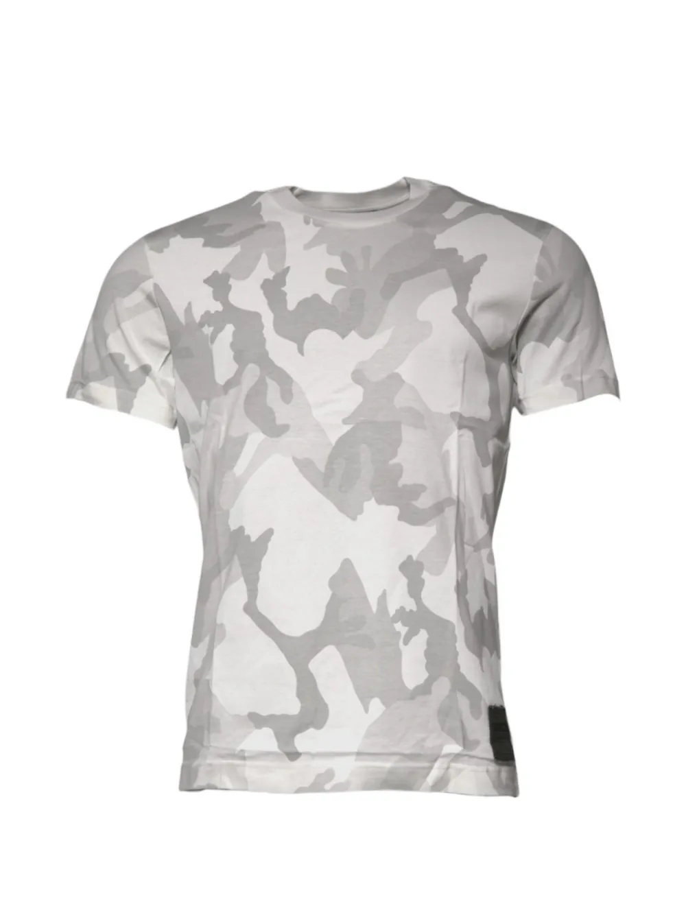 Dolce & Gabbana T-Shirt mit Camouflage-Print - Weiß