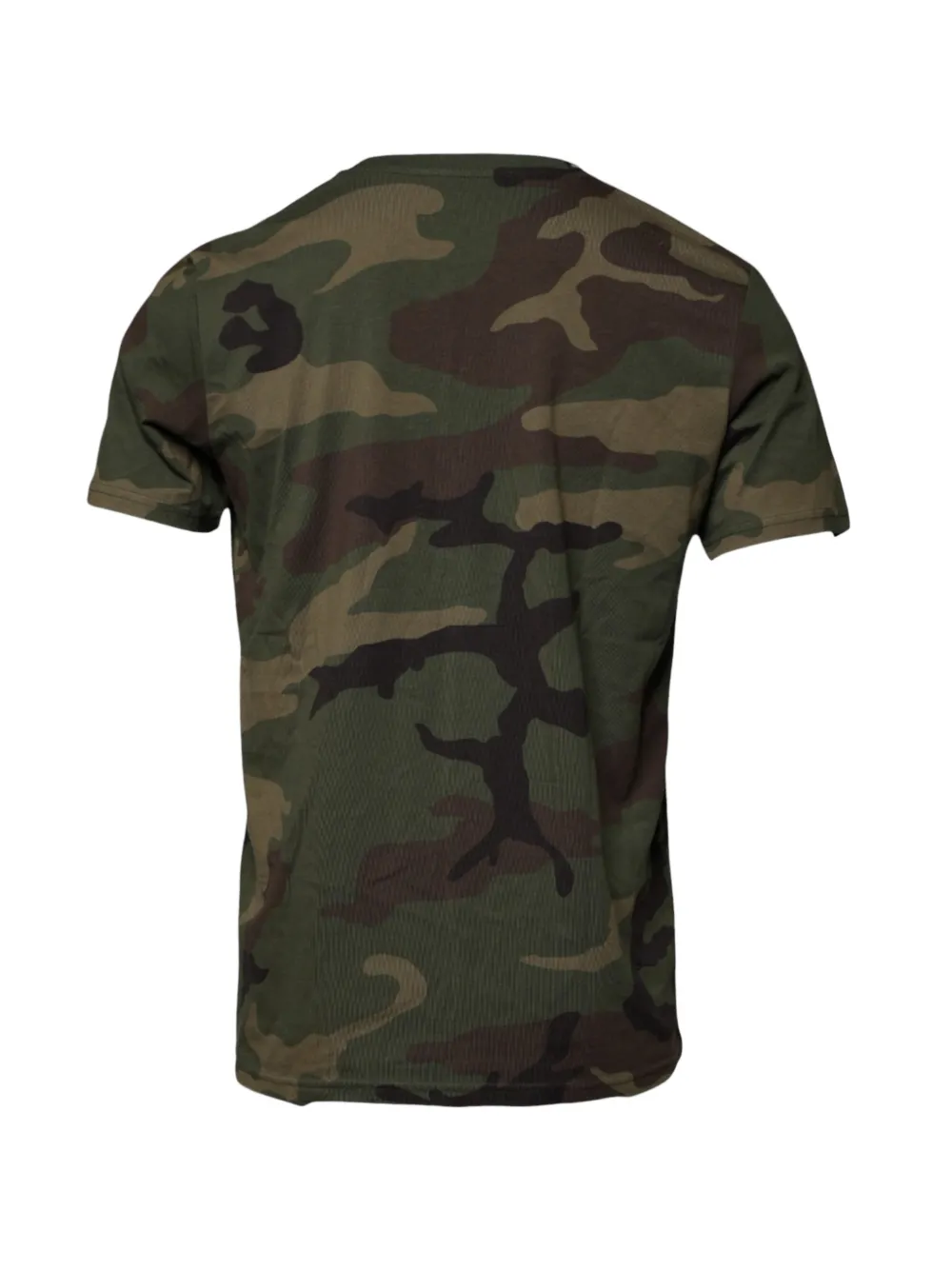 Dolce & Gabbana T-shirt met camouflageprint Groen