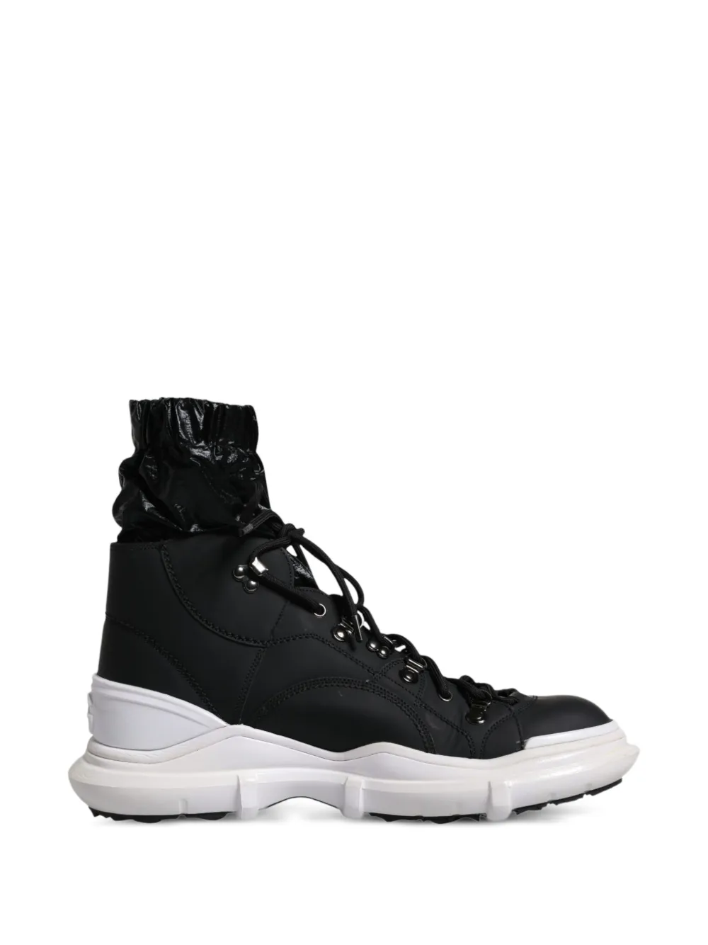 Dolce & Gabbana Galileo gaiter-detail sneakers - Nero