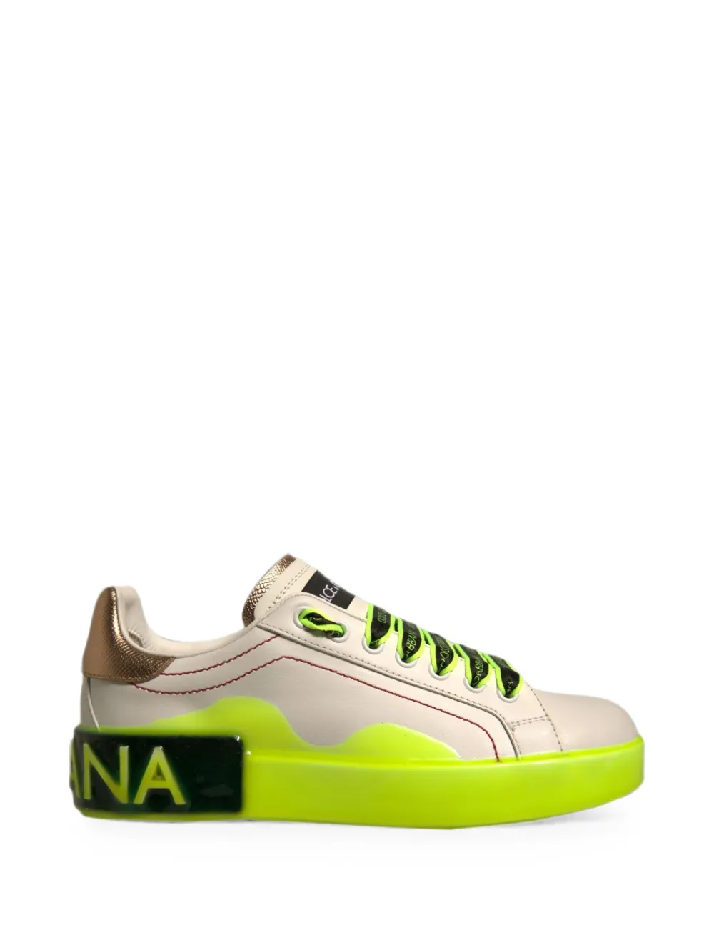 Dolce & Gabbana Portofino Sneakers - Nude