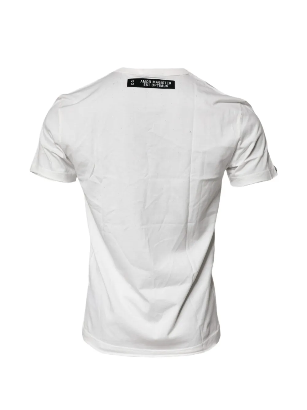 Dolce & Gabbana Katoenen T-shirt met graffiti-print Wit