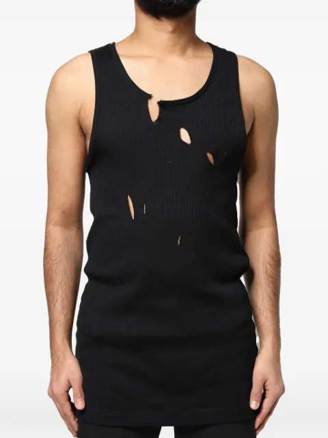Dolce & Gabbana Gerafelde ribgebreide tanktop