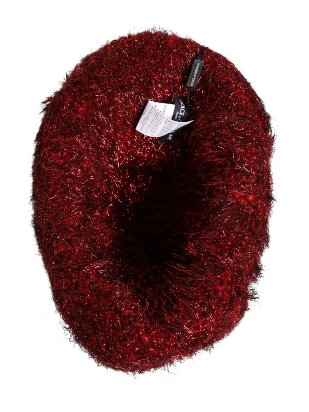 Dolce & Gabbana Vissershoed met tinsel-effect Rood
