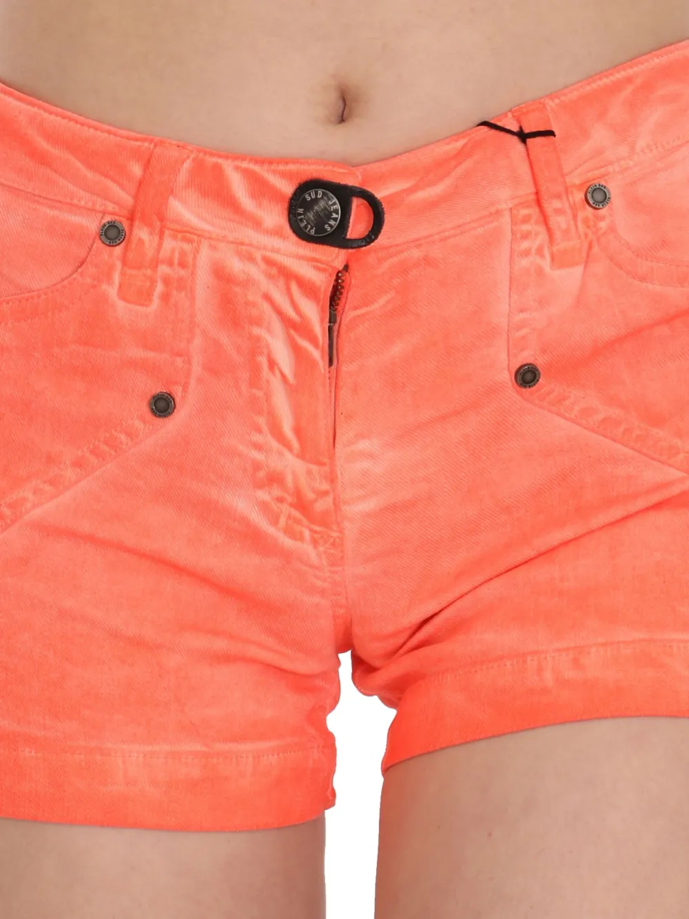 Plein Sud corduroy five-pocket shorts