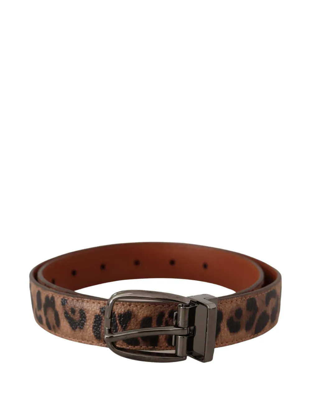 Dolce & Gabbana Gespriem met luipaardprint Beige