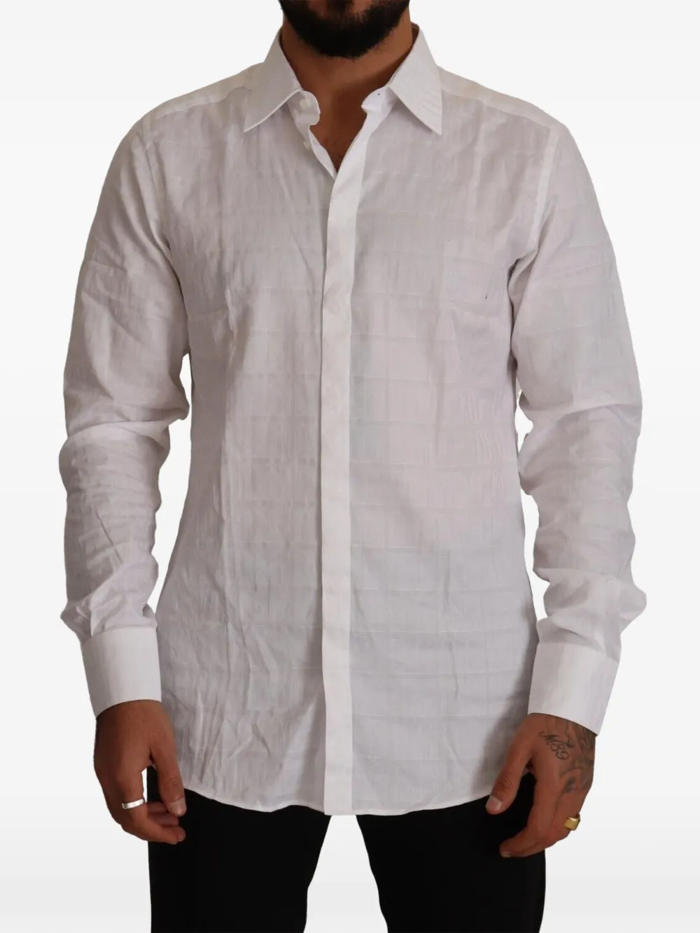 Dolce & Gabbana Camicia aderente - Bianco