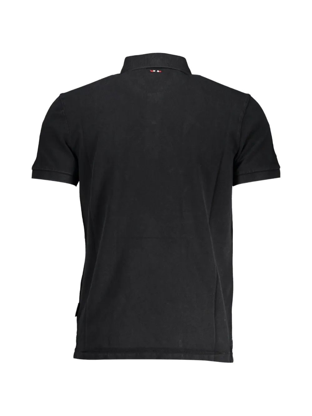 Napapijri Poloshirt met geborduurd logo Zwart