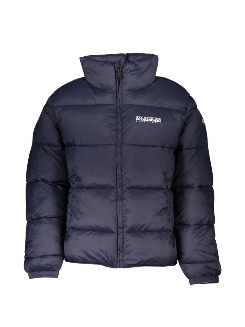 Napapijri Apulia logo-print puffer jacket - Blu
