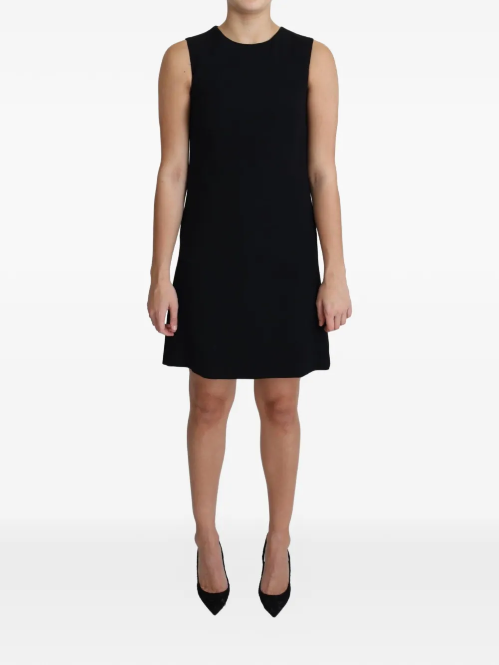 Dolce & Gabbana Abito corto svasato - Nero