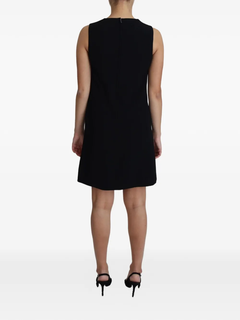 Dolce & Gabbana Mini-jurk met A-lijn Zwart
