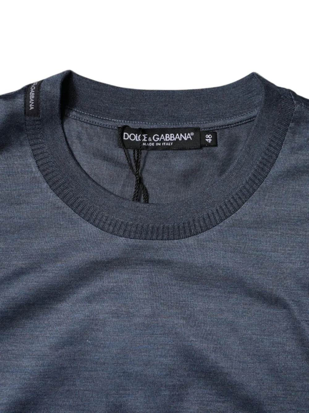 Dolce & Gabbana T-shirt met ronde hals Blauw