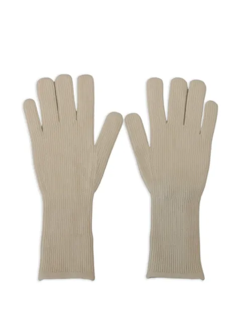Dolce & Gabbana ribbed-knit cashmere gloves