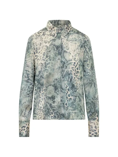 Ba&Sh Cornelia animal-print shirt