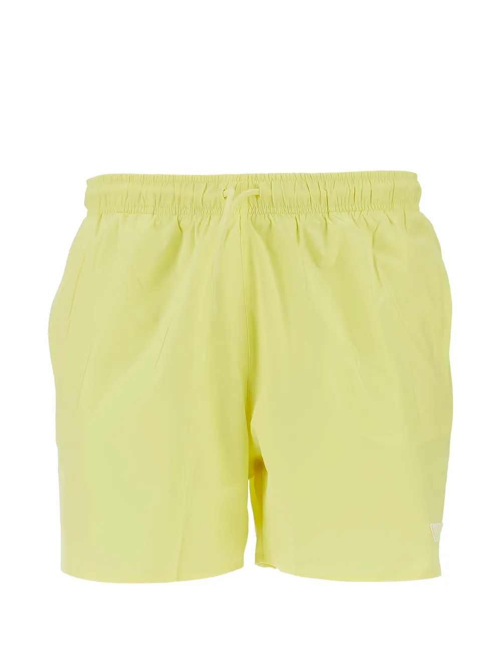 Emporio Armani Eagle patch swim shorts - Giallo